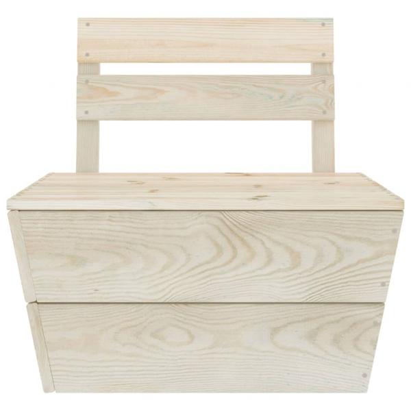 6-tlg. Garten-Paletten-Lounge-Set Imprägniertes Fichtenholz