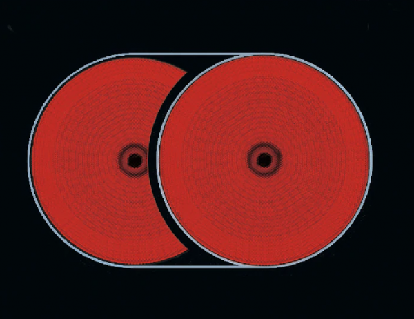 AEG HK654850XB Autarkes Elektro-Kochfeld, Glaskeramik, 60 cm breit, Sensor-Tasten, Edelstahl-Rahmen
