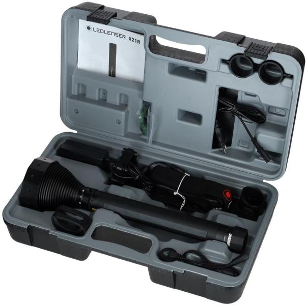 LED LENSER X21R.2 Taschenlampe, schwarz (501967)