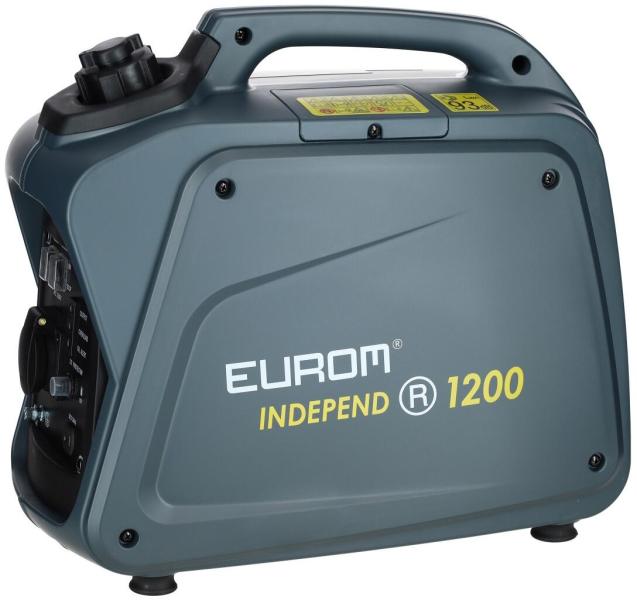 Eurom Independ 1200 Benzinaggregat, 1,3kW, 3L Tankinhalt (441710)
