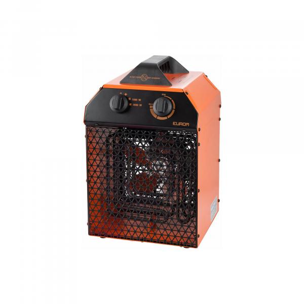 ARDEBO.de Eurom EK Delta 3000 Elektrischer Heizlüfter, 3000W, IP24, Thermostat, Überhitzungsschutz (332803)