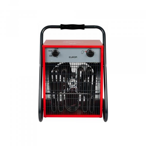 Eurom EK15002 + cable Elektrischer Heizlüfter, 15000W, IP24, Überhitzungsschutz, Kaltluftventilator (332711)