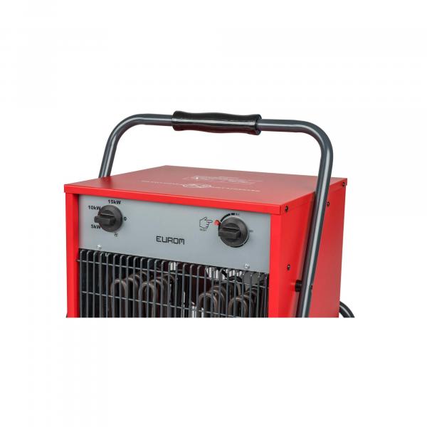 Eurom EK15002 + cable Elektrischer Heizlüfter, 15000W, IP24, Überhitzungsschutz, Kaltluftventilator (332711)