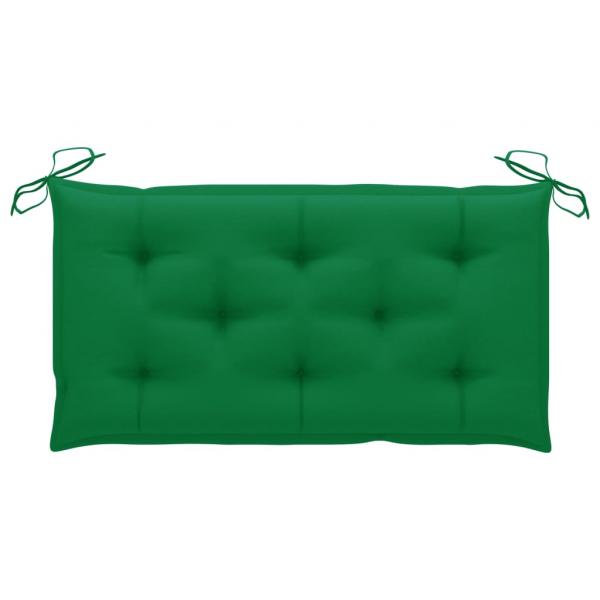 Gartenbank-Auflage Grün 100x50x7 cm Oxford-Gewebe