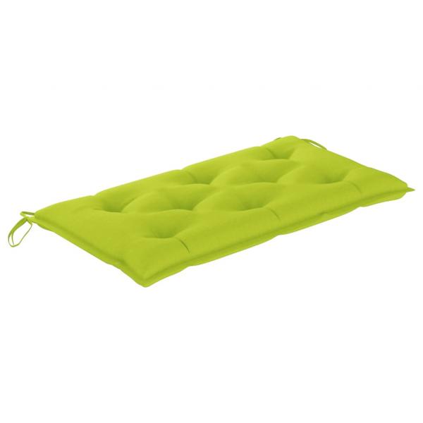 ARDEBO.de - Gartenbank-Auflage Hellgrün 100x50x7 cm Oxford-Gewebe