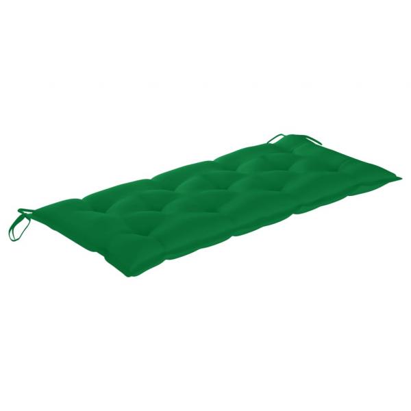 Gartenbank-Auflage Grün 120x50x7 cm Oxford-Gewebe