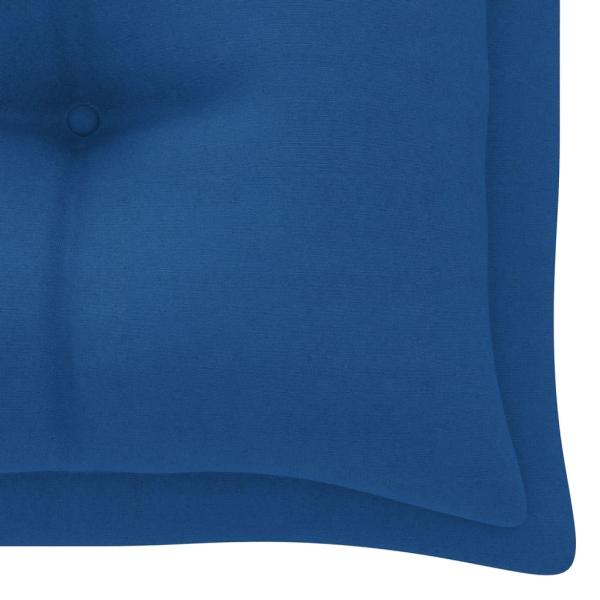 Gartenbank-Auflage Blau200x50x7 cm Oxford-Gewebe