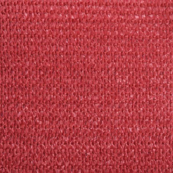 Sonnensegel 160 g/m² Rot 3,5x5 m HDPE