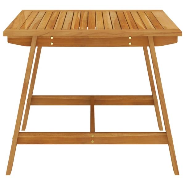 Garten-Esstisch 88x88x74 cm Akazie Massivholz