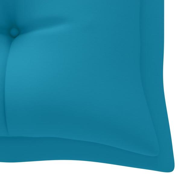 Gartenbank-Auflagen 2 Stk. Hellblau 180x50x7 cm Oxford-Gewebe
