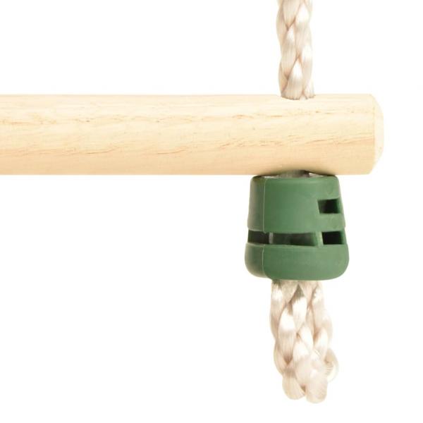 Kinder-Strickleiter Massivholz und PE 30x168 cm 
