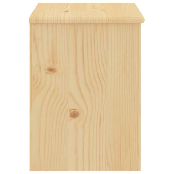 Nachttisch Natur 35x30x40 cm Massivholz Kiefer