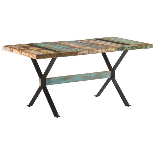 Esstisch 160x80x76 cm Altholz Massiv 