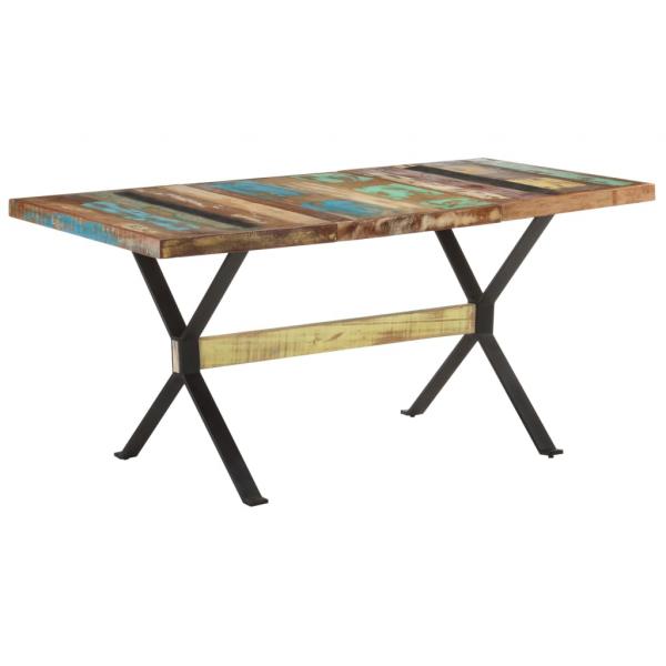 Esstisch 160x80x76 cm Altholz Massiv 