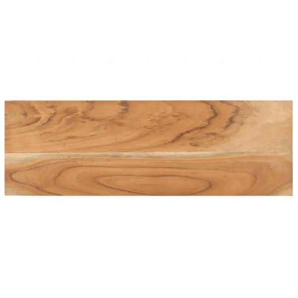 Couchtisch 90x30x40 cm Massivholz Akazie