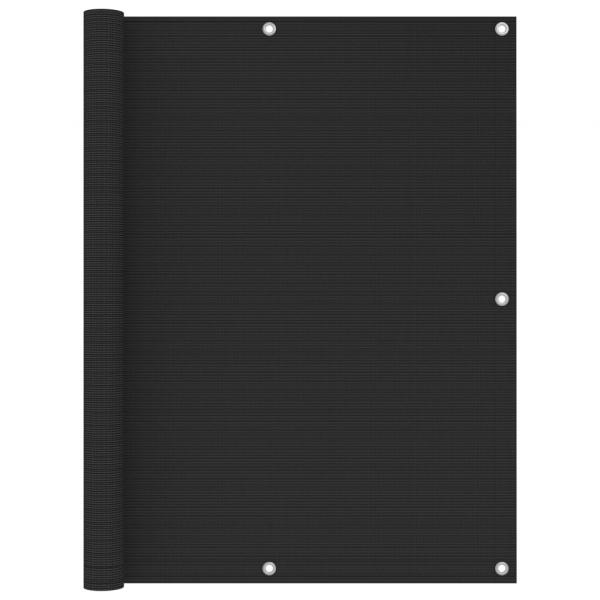 ARDEBO.de - Balkon-Sichtschutz HDPE 120x500 cm Anthrazit 