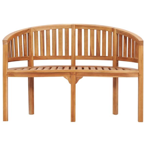 4-tlg. Garten-Lounge-Set Massivholz Teak