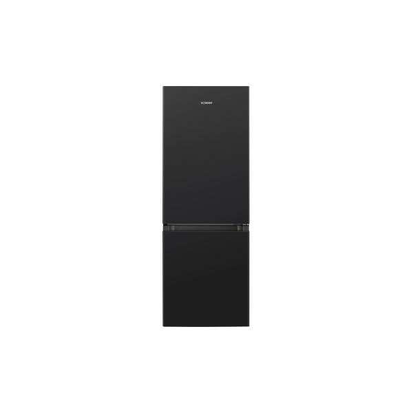 ARDEBO.de Bomann KG 320.2 Stand Kühl-Gefrierkombination, 50 cm breit, 175 L, LED, Abtauautomatik, schwarz-glänzend (732021)