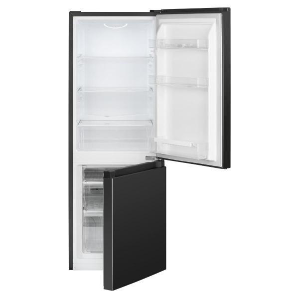 Bomann KG 322.1 Stand Kühl-Gefrierkombination, 49,5 cm breit, 175L, LED, Abtauautomatik, schwarz