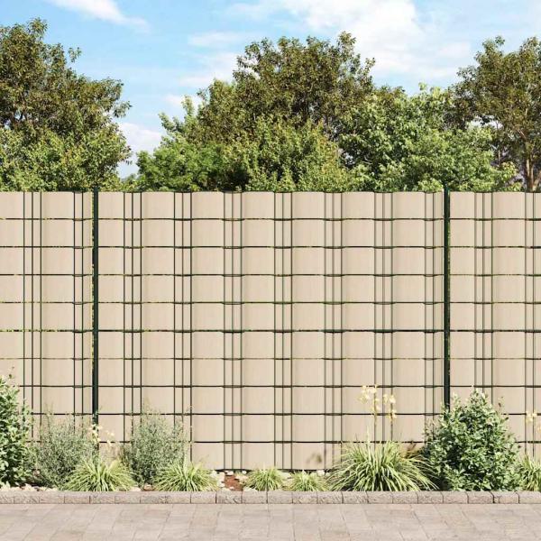 Garten-Sichtschutz PVC 70x0,19 m Creme