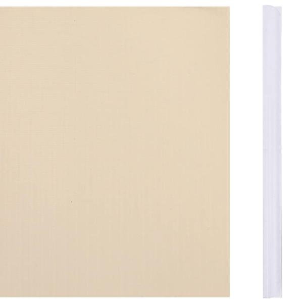 Garten-Sichtschutz PVC 70x0,19 m Creme