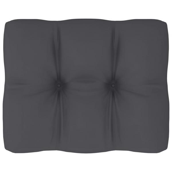 ARDEBO.de - Palettenkissen Anthrazit 50x40x12 cm Stoff