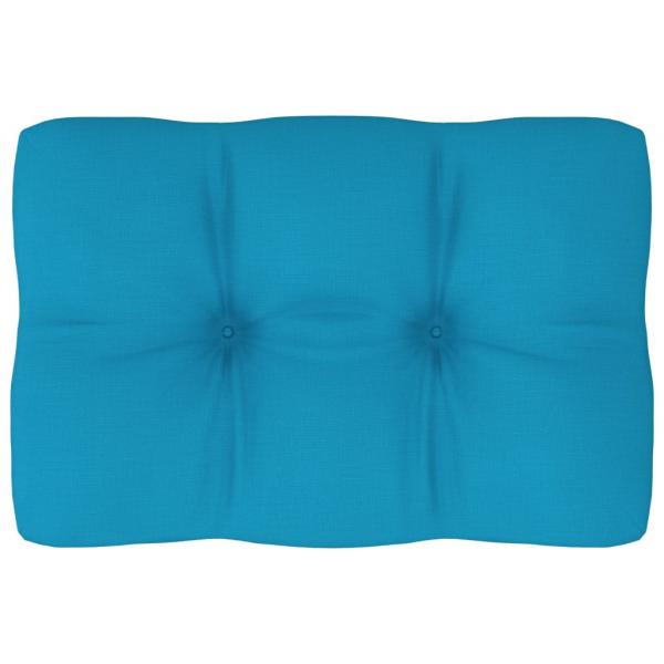 ARDEBO.de - Palettenkissen Blau 60x40x12 cm Stoff