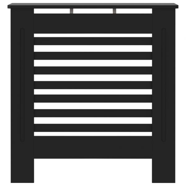 MDF Heizkörperverkleidung Schwarz 78 cm