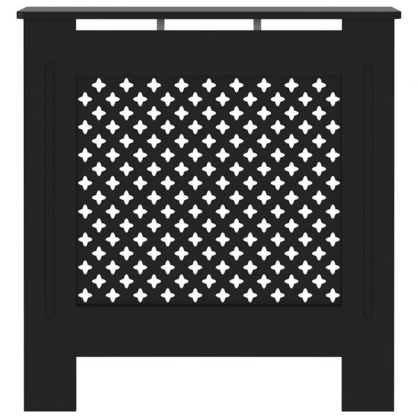 MDF Heizkörperverkleidung Schwarz 78 cm