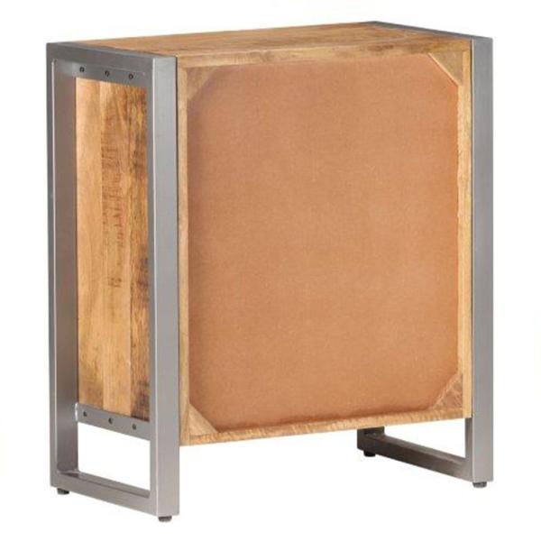 Sideboard 60x35x70 cm Raues Mangoholz