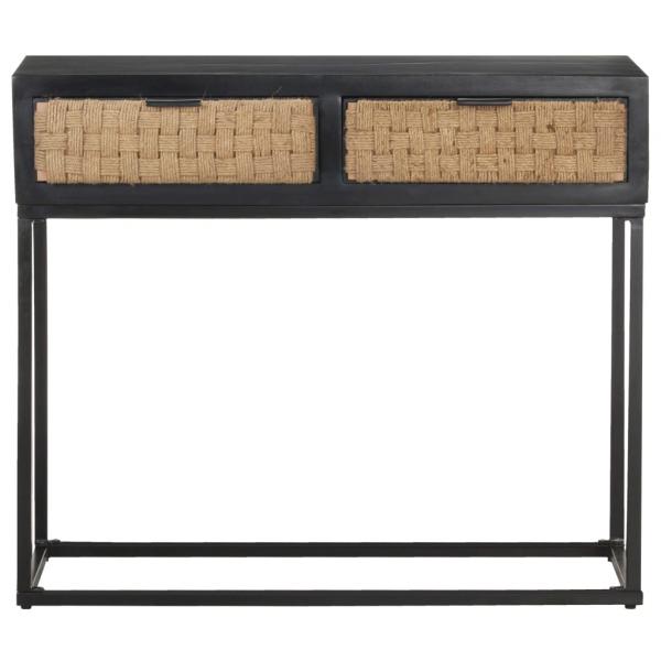Konsolentisch 90x35x76 cm Mango Massivholz