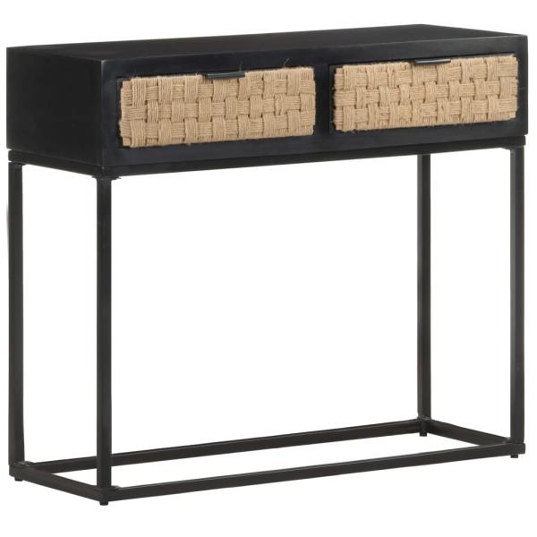 Konsolentisch 90x35x76 cm Mango Massivholz