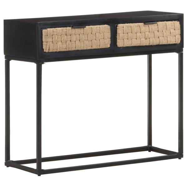 Konsolentisch 90x35x76 cm Mango Massivholz