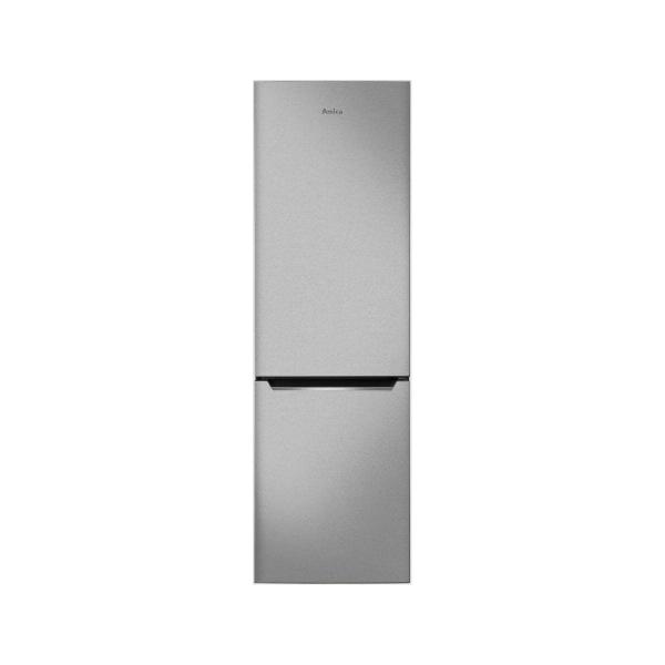 Amica KGCN 387 110 E Stand Kühl-Gefrierkombination, 54 cm breit, 170 cm hoch, 231 L, NoFrost, 0°C Freshzone, Air System, Superkühlen, Edelstahloptik