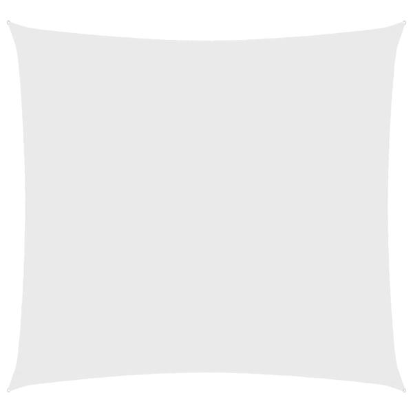 Sonnensegel Oxford-Gewebe Quadratisch 3x3 m Weiß