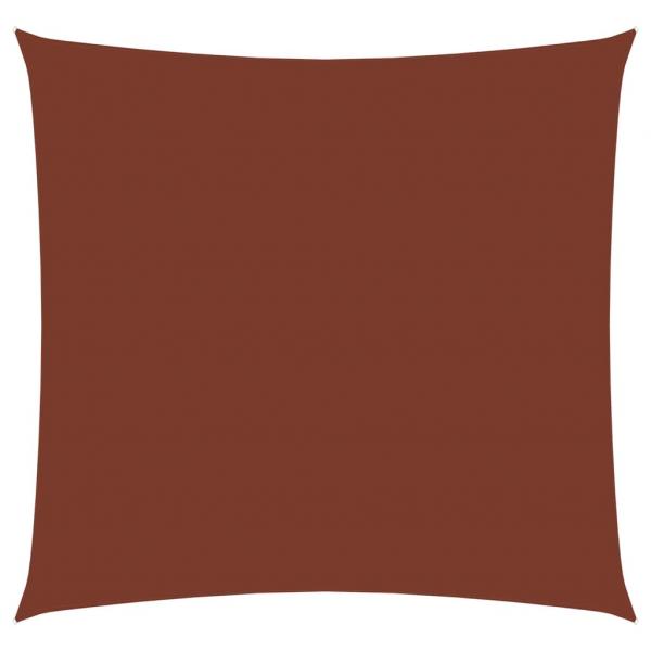 Sonnensegel Oxford-Gewebe Quadratisch 4,5x4,5 m Terracotta