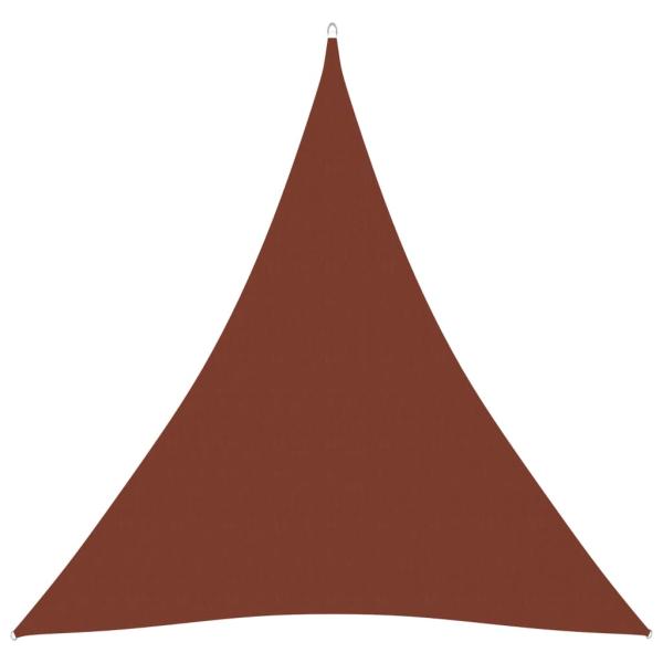 Sonnensegel Oxford-Gewebe Dreieckig 4,5x4,5x4,5m Terrakotta-Rot