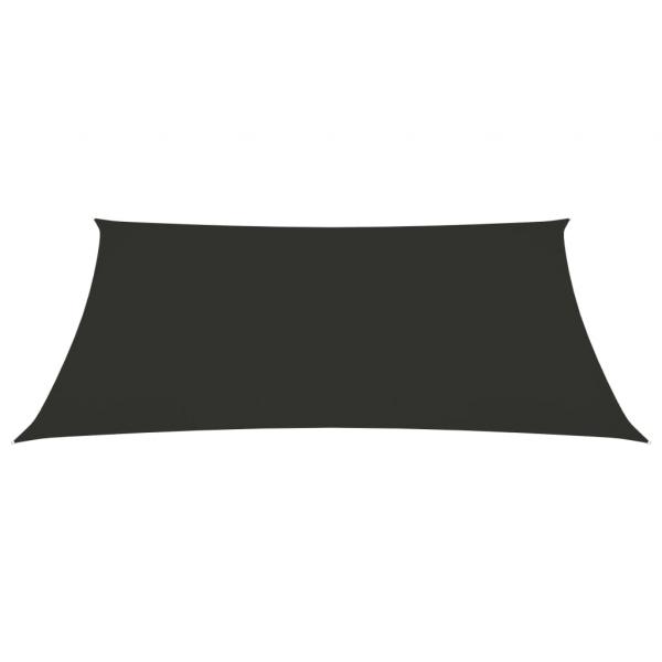 Sonnensegel Oxford-Gewebe Rechteckig 2,5x4,5 m Anthrazit