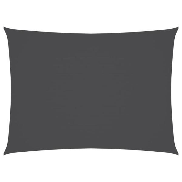 Sonnensegel Oxford-Gewebe Rechteckig 3x4,5 m Anthrazit