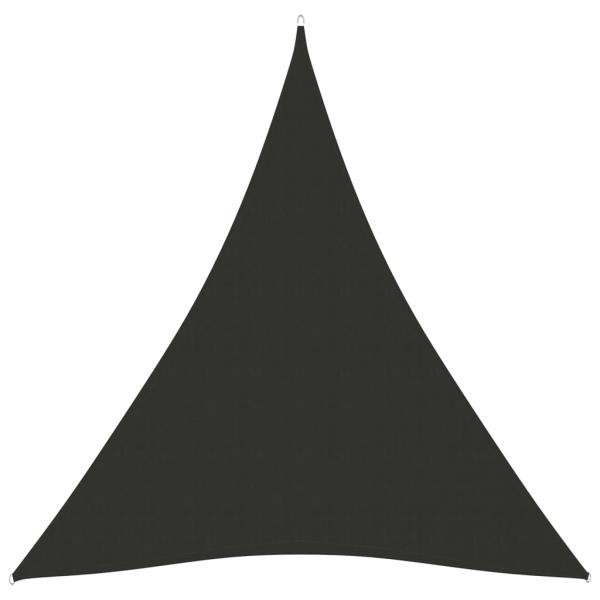 Sonnensegel Oxford-Gewebe Dreieckig 5x6x6 m Anthrazit