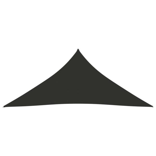 Sonnensegel Oxford-Gewebe Dreieckig 5x6x6 m Anthrazit