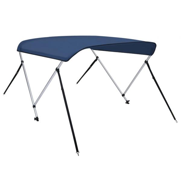 2-Bow Bimini Top Marineblau 180x150x110 cm