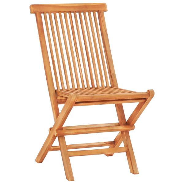 3-tlg. Bistro-Set mit Taupe Kissen Massivholz Teak