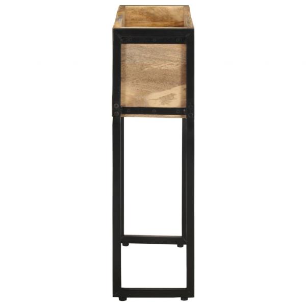 Pflanzkübel 60x20x68 cm Raues Mangoholz 