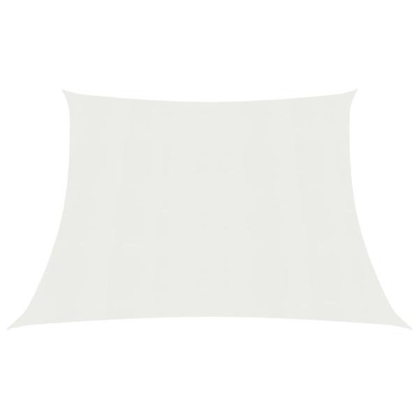 Sonnensegel 160 g/m² Weiß 4/5x4 m HDPE