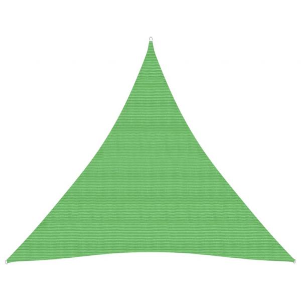 ARDEBO.de - Sonnensegel 160 g/m² Hellgrün 4x4x4 m HDPE