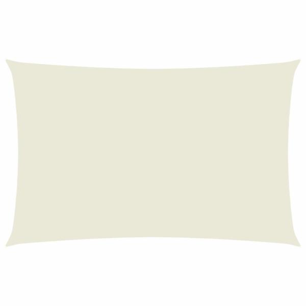 Sonnensegel Oxford-Gewebe Rechteckig 2x5 m Creme