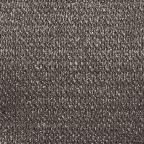 Sonnensegel 160 g/m² Anthrazit 4x4 m HDPE