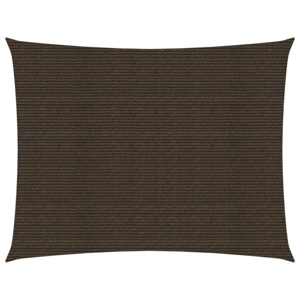 ARDEBO.de - Sonnensegel 160 g/m² Braun 2,5x4 m HDPE
