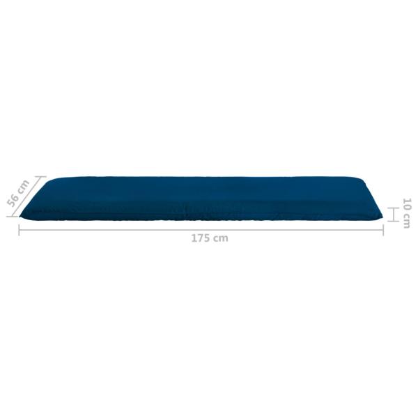 ARDEBO.de - Sonnenliege Klappbar Oxford-Gewebe Marineblau